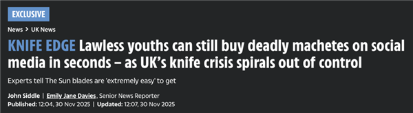 披甲持刀的英国Teenager 比剃刀党更凶险！