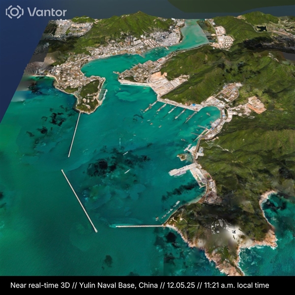 美国卫星偷拍中国福建舰航母基地：分辨率惊人只有50厘米